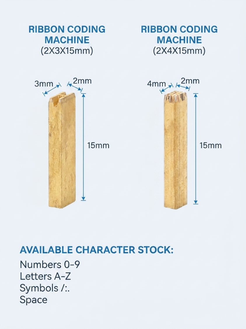 Copper Type Characters operating detail