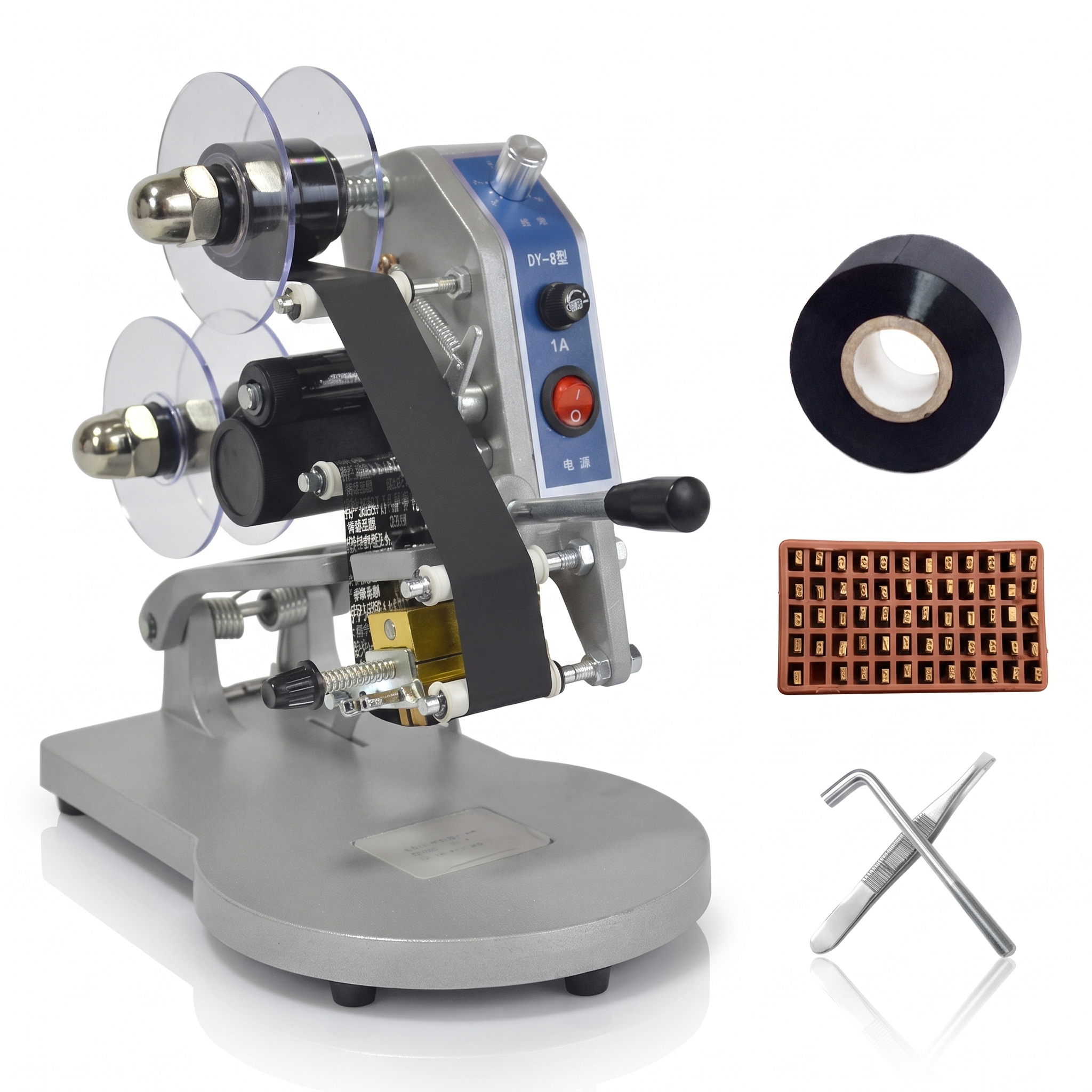 DY-8 Hand-Operated Hot Ribbon Coding Machine view 2